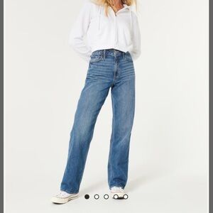 Hollister Ultra High Rise Dad Jeans Size 25 Regular